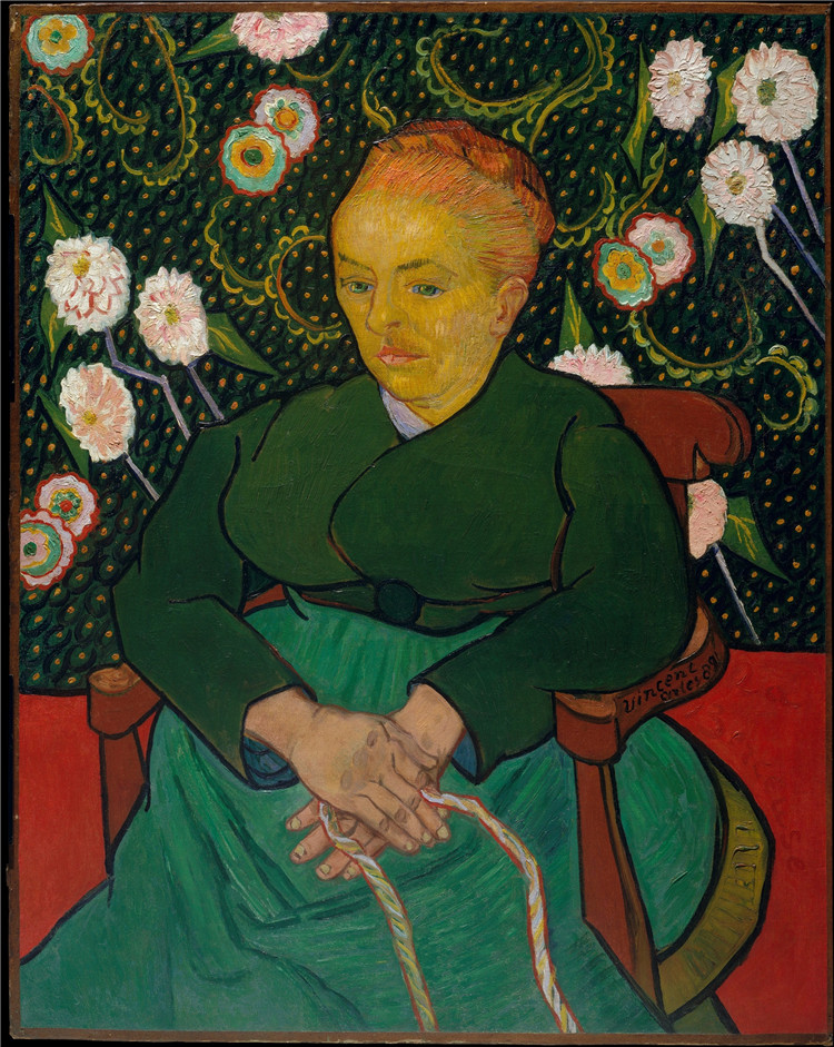 La Berceuse Augustine Roulin Van Gogh Oil Painting